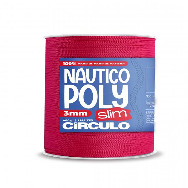 FIO NAUTICO POLY SLIM 3MM - COR 6185 PINK